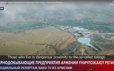 Ekologiyanı zəhərləyən Ermənistan REGİONAL QATİLƏ ÇEVRİLİR - Baku TV-nin REPORTAJI...