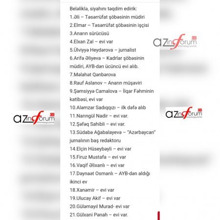 AYB 21 mənzili hansı MTK ilə gizli sövdələşmədə əldə edib və bu detal niyə gizli saxlanılır?.. AYB 21 mənzili hansı MTK ilə gizli sövdələşmədə əldə edib və bu detal niyə gizli saxlanılır?..