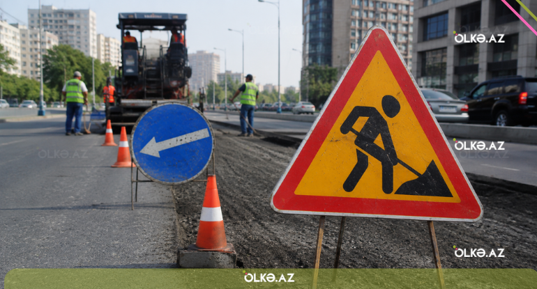 Bakıda daha iki yol təmirə bağlanır