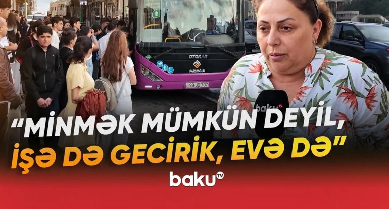 “Şamaxinka”da izdiham: “Dünən bundan da betər idi” – VİDEO