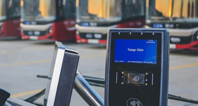 Avtobusda nağdsız ödənişlərin payı açıqlandı